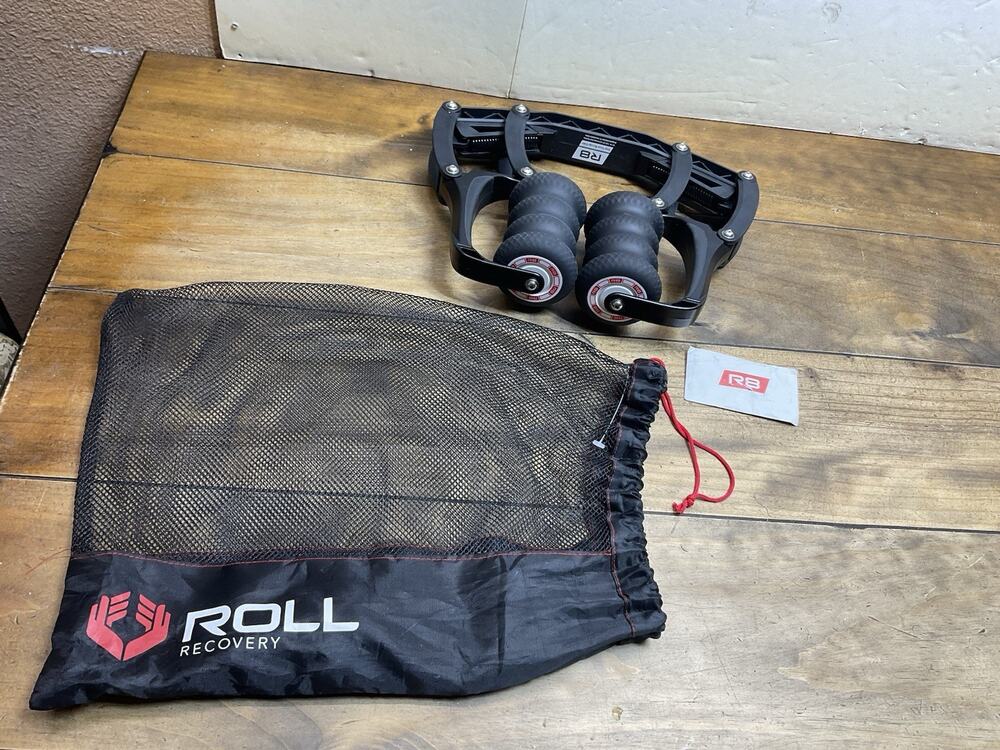 Roll Recovery R8 Plus Deep Tissue Massage Roller Carbon Black